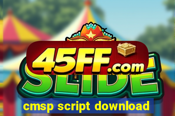 cmsp script download